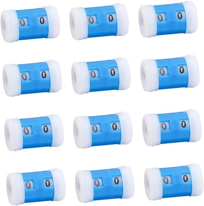 Stekentellers Breien - Naald Markeergereedschap Rijenteller - Hobby Knutselen - Flexibel Draaien Knop - 20 Stuks - Blauw