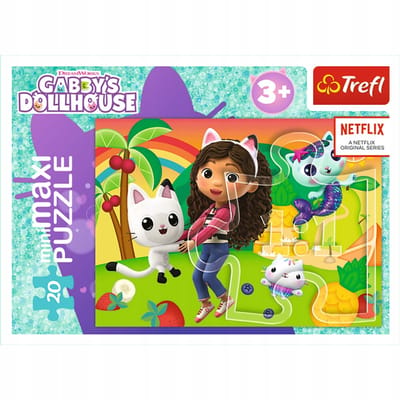 Trefl MiniMaxi Gabi Puzzel 20 Stuks - Educatief Speelgoed voor Kinderen