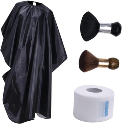 Kappersset Cape - Haarstyling Set - Kapsels Maken - Waterdichte Cape - 160 x 140 cm - Diverse