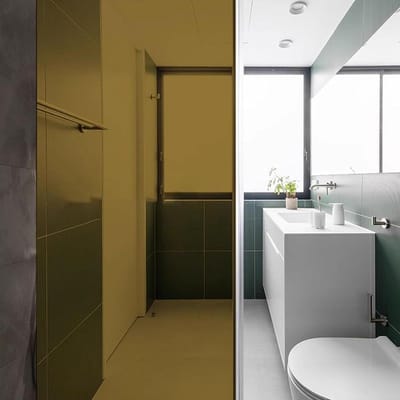 Raamfolie Zelfklevend - Glasfolie Zonwering - Privacy Creëren - Dynamische Kleurverandering - UV Beschermend - Bruin