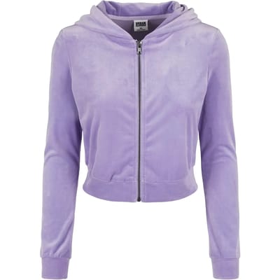 Urban Classics Vest met capuchon -4XL- Velvet Paars
