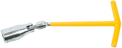 Top Tools - Bougiesleutel - 16 mm - T-handvat - Voor Benzinemotoren