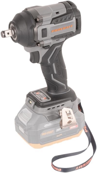 Procraft Industrial IW550Abb accu slagmoersleutel 20 V 550 Nm 1/2" Solo - zonder accu, zonder lader