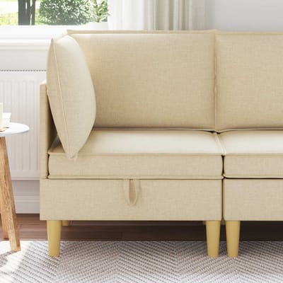 vidaXL - Sofa - met - opslag - Stof
