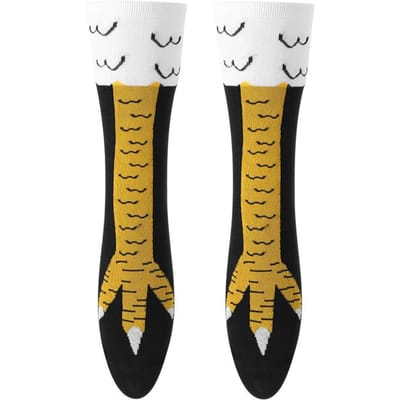2-13 jaar Unisex Kinderen Grappige Sokken Leuke Kippenpoten Zacht Elastisch Antislip Sokken Voor Baby Meisjes En Jongens Halloween Cosplay Sokken 3-5 Years black