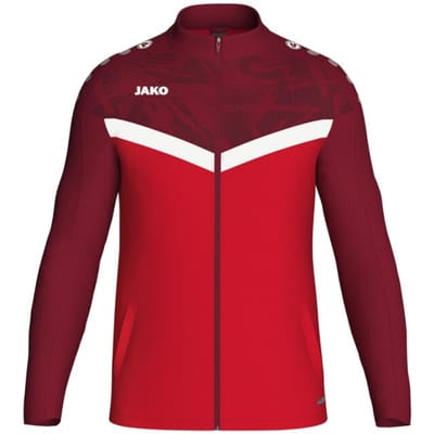 Jako Iconic Polyestervest Kinderen - Rood / Bordeaux | Maat: 140