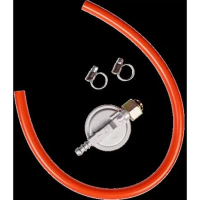 Qlima Gasslang set 60cm 30mBar (met druk regelaar) (MBH 40 stuks)