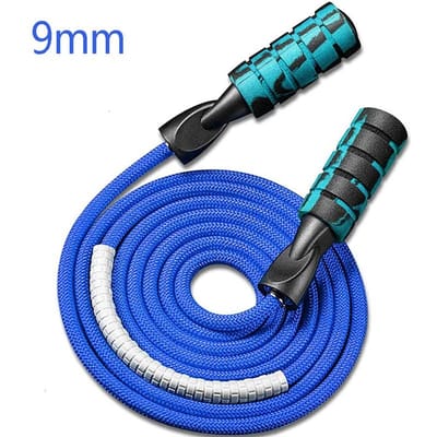 Speed Springtouw Springtouwen Fitness Verstelbare Lengte Springen Oefening Workout met Kogellagers Antislip Handvatten