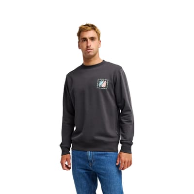 Quiksilver Vibes Crew Yout Sweatshirt Grijs L Man