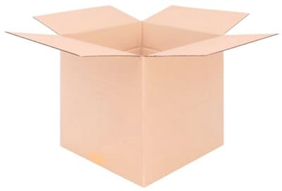 Kartonnen Verpakkingen 30 x 30 x 30 cm - Bruine Vouwdozen voor Middelgrote Goederen (25 stuks)