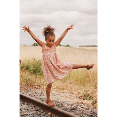 Louise Misha Dress Marceline Pink Meadow Size: 12M | Dresses Outlet | Unisex | Roze