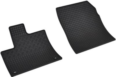 Automatten voor Citroën Berlingo, Fiat Doblò, Opel Combo E, Peugeot Partner, Toyota ProAce City (vanaf 2018) - 2-delig - Rubber