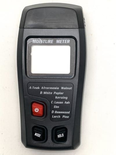 Vochtmeter - digitale vochtmeter - vochtmeter met batterij - houtmeter