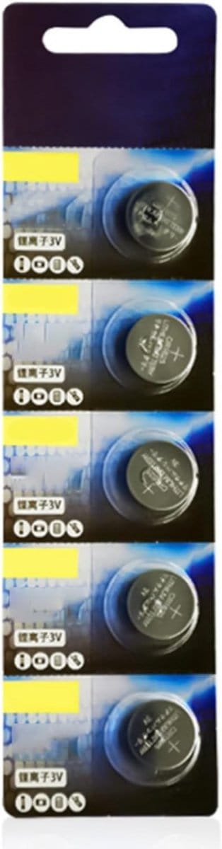 Lithium Knoopcel Batterijen - Kleine Ronde Batterijen - Apparaten Voeden - Lage Zelfontlading - 16mm Diameter
