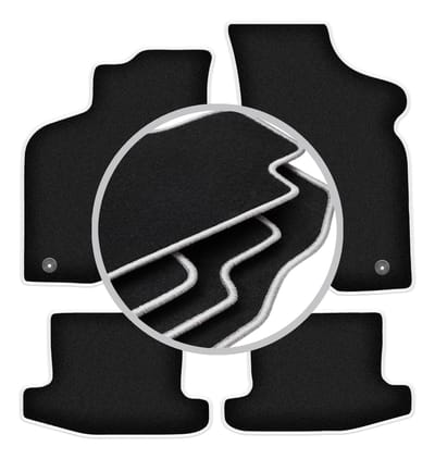 CARLUX-SILVER automatten voor: Seat Arosa hatchback (1997-2005)