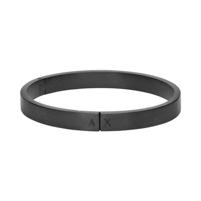 Armani Exchange AXG0173001 Heren Armband (sieraad) 19 cm - Zwart
