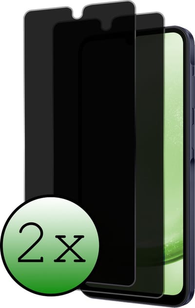 Screenprotector - 2 Stuks Geschikt voor Samsung Galaxy A25 - Privacy Filter - Beschermglas - Gehard Glas - Tempered Glass - Screen Protector