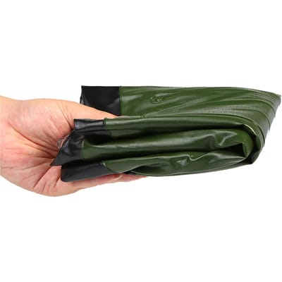 Siège de bateau gonflable de coussin de bateau de pêche vert de PVC de haute qualité pour le Camping en plein air black