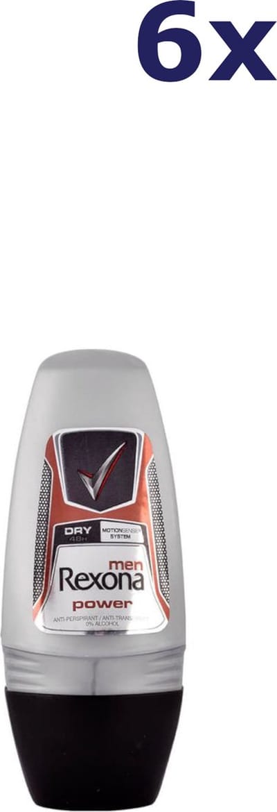 6x Rexona Deo roll-on - 50ml men power