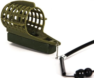 Karper Vissen Feeders - Lood ABS Lokken - Vissen Lokken Verspreiden - Ingebouwde Visgewichten - 50 G - Multi