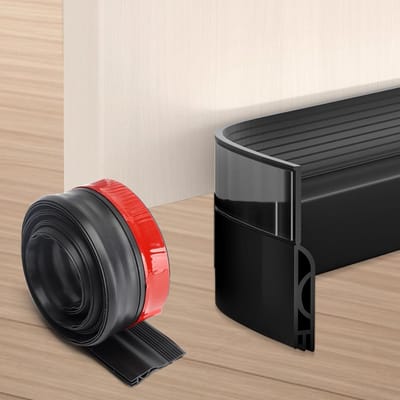 Zelfklevende Deurafdichting 1 m - Effectieve tochtstrip voor deuren, geluidsisolatie en bescherming tegen wind