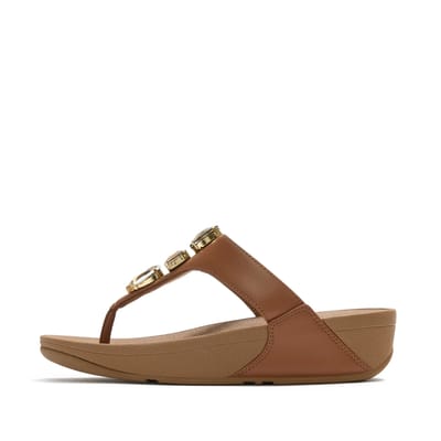 Tongs tussen de tenen vrouw FitFlop Lulu Ultra-Jewel