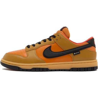 Baskets Unisexe Nike Dunk Low GORE-TEX Blé Céramique Orange Noir HQ2053-700 40 brown