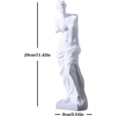 Look Nordique Art Bras Cassé Vénus Design Élégant Figurine Statue Artisanat Résine Sculpture Croquis Bureau Maison Décoration 11 Pouces