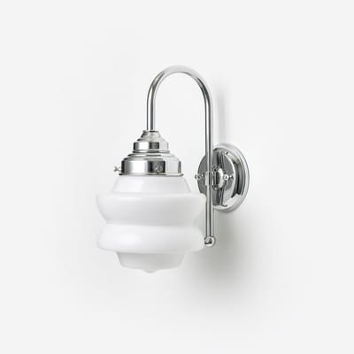 Wandlamp Small Top Meander Chroom - Art Deco Trade