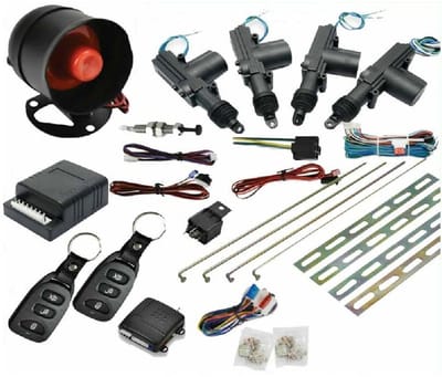 Dailygoods - Universele Auto Centrale Vergrendeling - Anti-Theft Systeem - Eenvoudige Installatie - Keyless Entry - Veiligheid voor 4 Deur Auto's