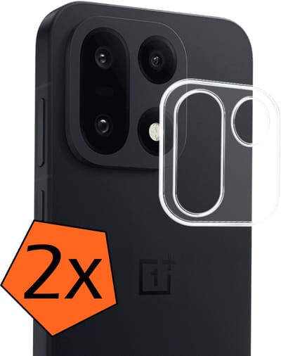 Camera Lens Protector - 2 Stuks - Geschikt voor OnePlus 15 - Camera Screenprotector - Gehard Glas - Beschermglas - Tempered Glass - Screen Protector