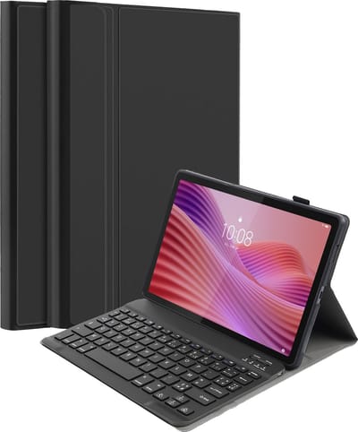 Cazy tablet Hoes met Toetsenbord geschikt voor Lenovo Yoga Tab - AZERTY Bluetooth Keyboard Case - Zwart