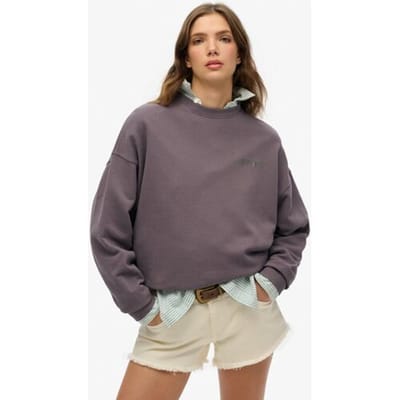 Damesoversized sweatshirt Superdry Old School Tattoo