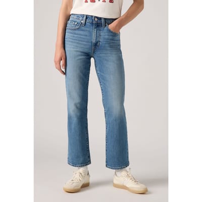 Levi's 725™ Kick Boot Jeans Med Indigo Maat: W26L29 | Straight Jeans Outlet | Dames | Blauw