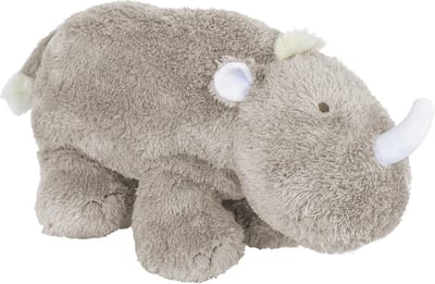 Happy Horse Neushoorn Rufus Knuffel 47cm - Grijs - Baby knuffel