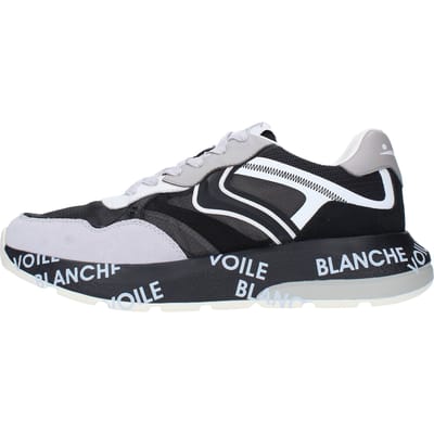 Voile Blanche Sneakers Zwart wit grijs