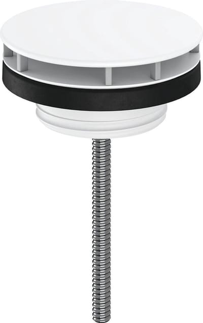 Hansgrohe Universeel Afvoerplug - voor wastafel/bidet - mat wit