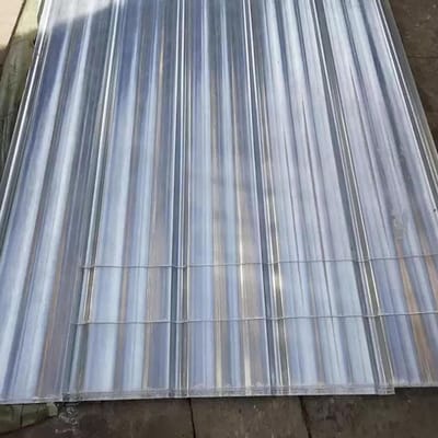 Transparante Dakplaat - Golfplaat Panel - Dak Bedekken - UV en Regenbescherming - 0.9x1m 3 Stuks - Doorzichtig