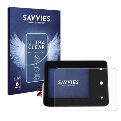 Savvies - Screenprotector voor Spektrum Smart Technology XBC100 - Folie Beschermfolie transparant 6 Stuks