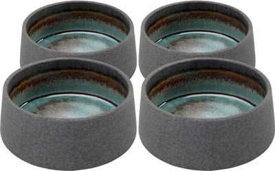 Kommen Ari grijs 13cm (6/set) Kare Design