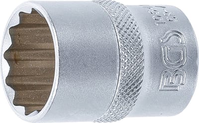 BGS Dopsleutel twaalfkant 1/2 21 mm