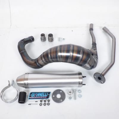 giannelli uitlaatdemper voor motor beta 50 rr motard standaard 2009 tot 2011 34082hf / 34689hf c nieuw