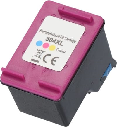 Huismerk geschikt voor HP 304XL Inktcartridge Kleur - Geschikt voor DeskJet 2620 - 2630 - 3720 - 3762 - Envy 5010 - 5020 - 5030 - N9K07AE