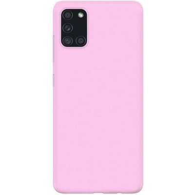ShieldCase pantone siliconen Hoesje geschikt voor Samsung Galaxy A21s - in meerdere kleuren verkrijgbaar - kwalitatieve backcover - optimale bescherming - roze