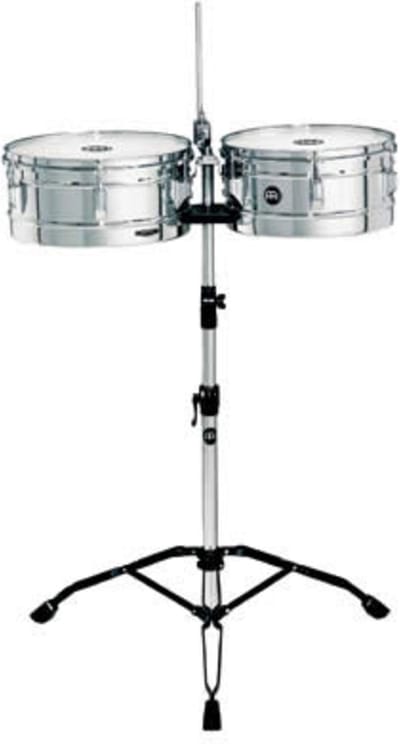 Meinl Headliner Timbales HT1314CH, 13" & 14", Steel - Timbaal