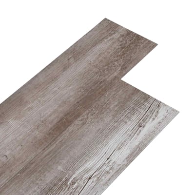 vidaXL - Zelfklevende - PVC - Vloerplanken - Mat - Hout - Bruin - 30,5 - x - 61 - cm - 28 - st