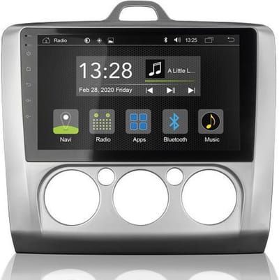 Radical R-C11FD1 – Pasklare Android autoradio Ford Focus 2 - DA3. Manual Airco.