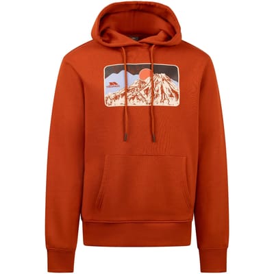 Trespass Heren Norton Mountain Hoodie (Gebrande sinaasappel)
