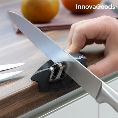 Messenslijper - InnovaGoods LIK2925 - Compact - 2 slijufgroeven - Ergonomisch ontwerp