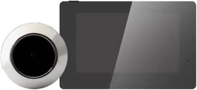 Digitale Deurcamera - Kijkgaatje Monitor - Veilig Thuis - 170 Graden Hoek - 4.3 inch Scherm - Zwart